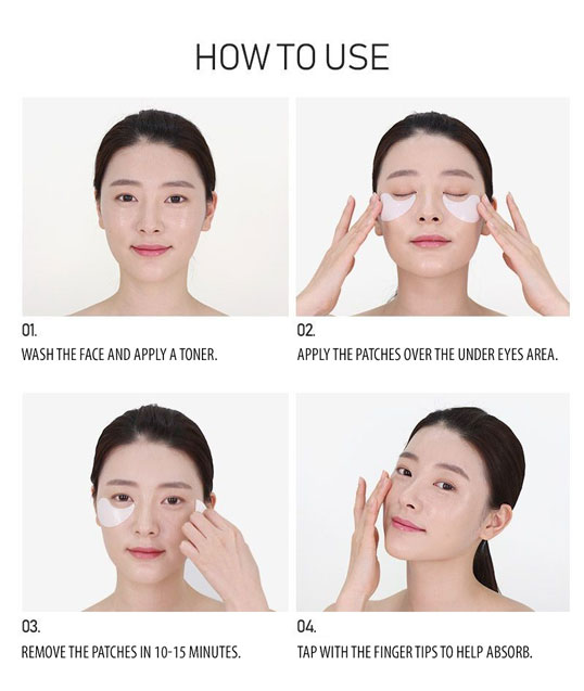 how to use the medipeel dark benone 9 eye patches